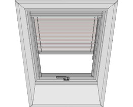 Persienn för takfönster FAKRO AJP 55x98 beige